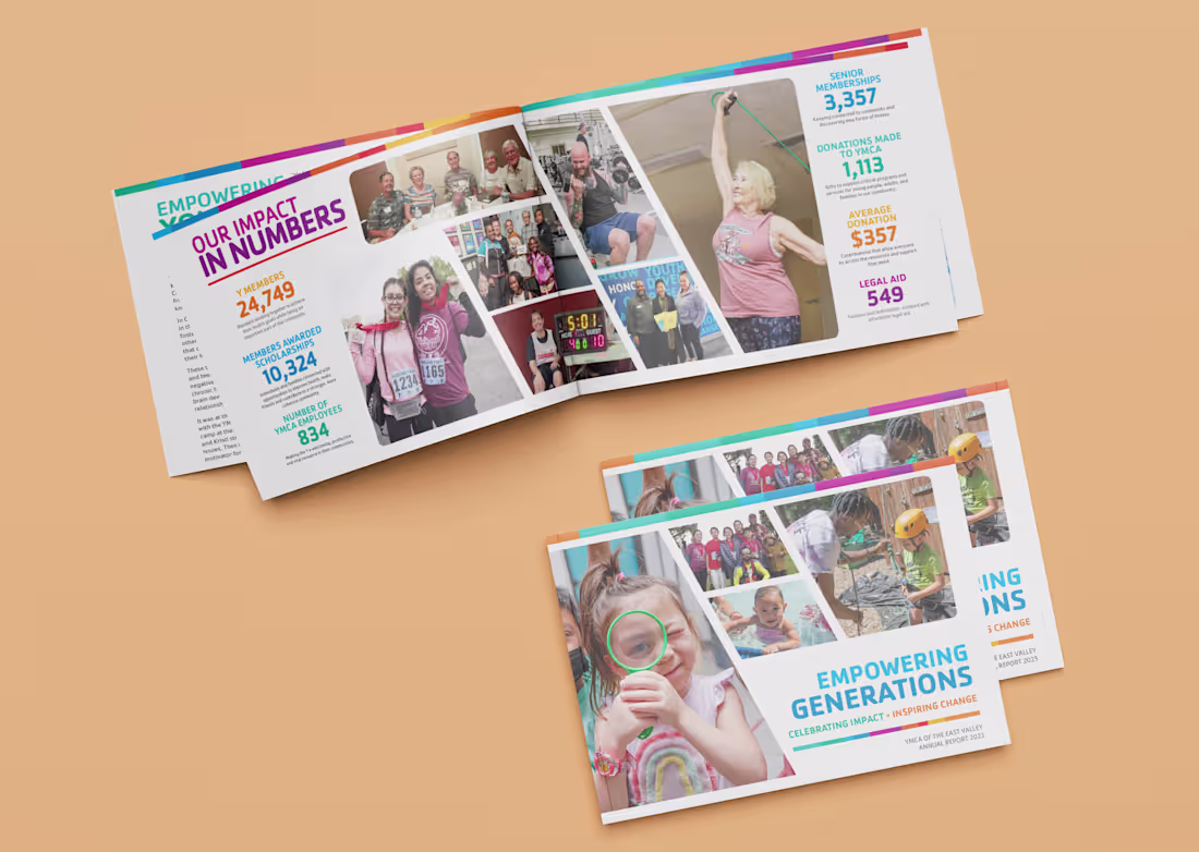 Cover image for Annual Report 2023 - YMCA