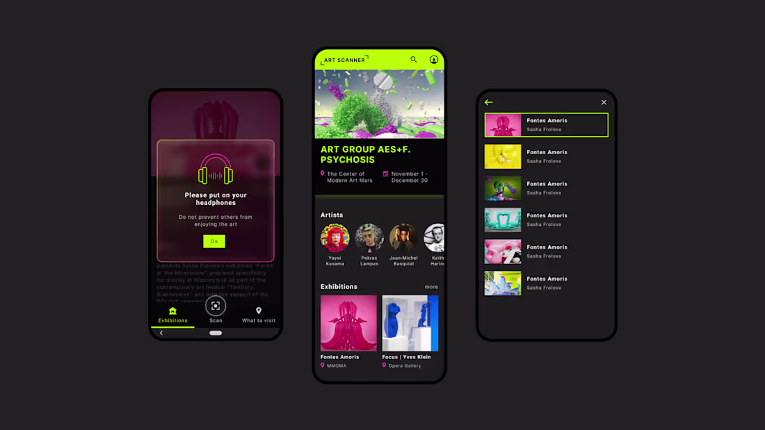 Cover image for Mobile App for Art Gallery