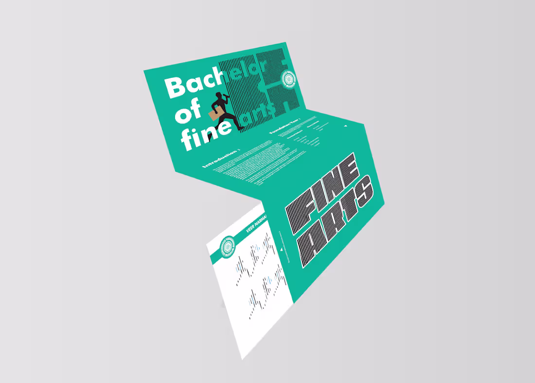 Cover image for Brochure Design - Surat School of Fine Arts