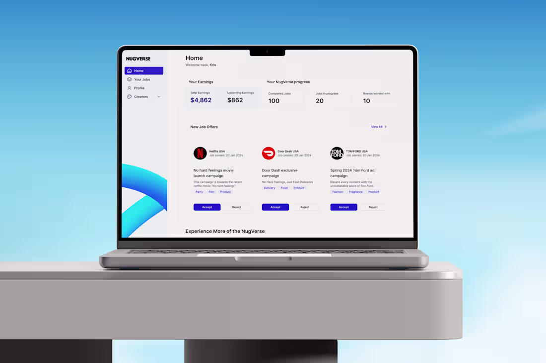 Cover image for Design of Nugverse AI-Powered Creator Matching Platform