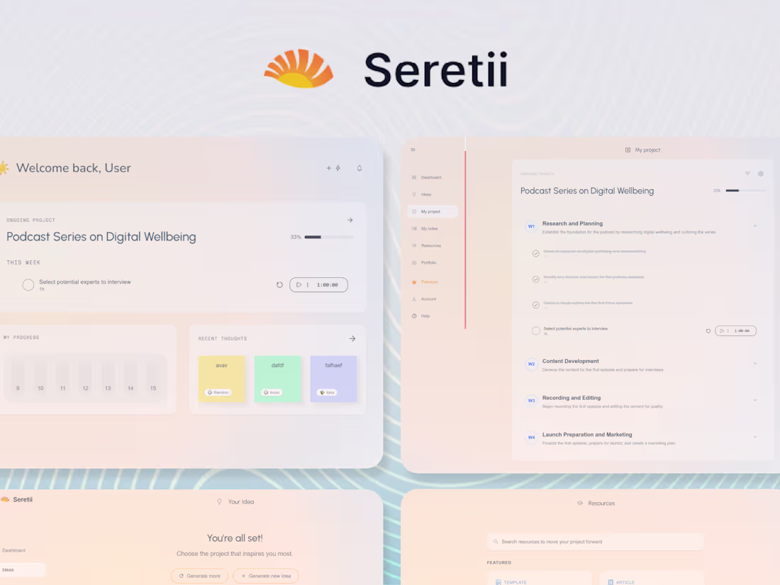 Cover image for Built Seretii - AI-powered platform