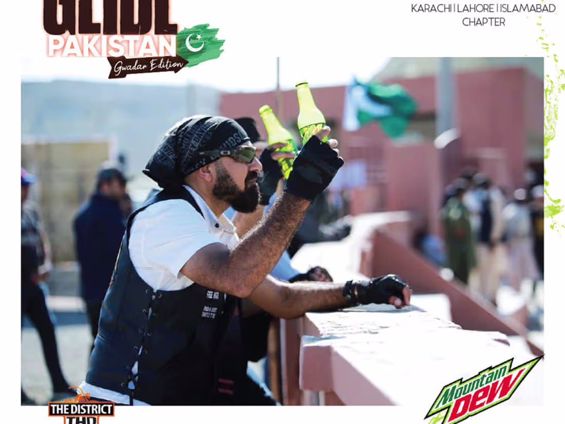 Cover image for Glide Pakistan by Mountain Dew