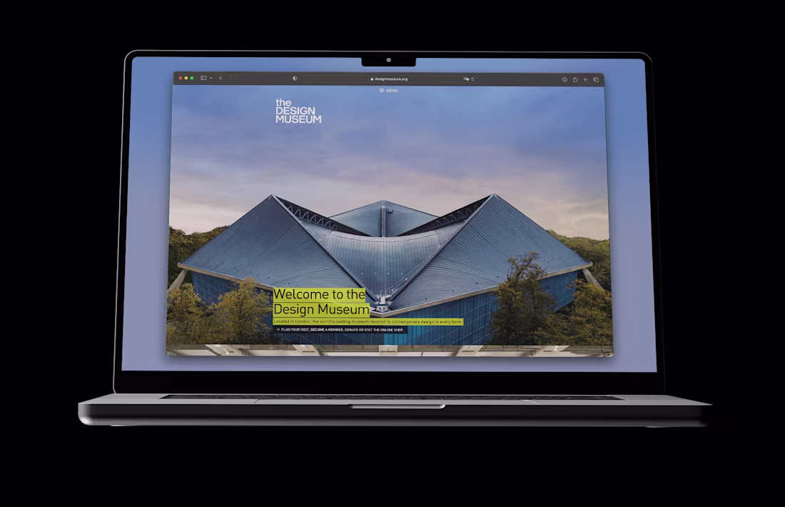 Cover image for The Design Museum London