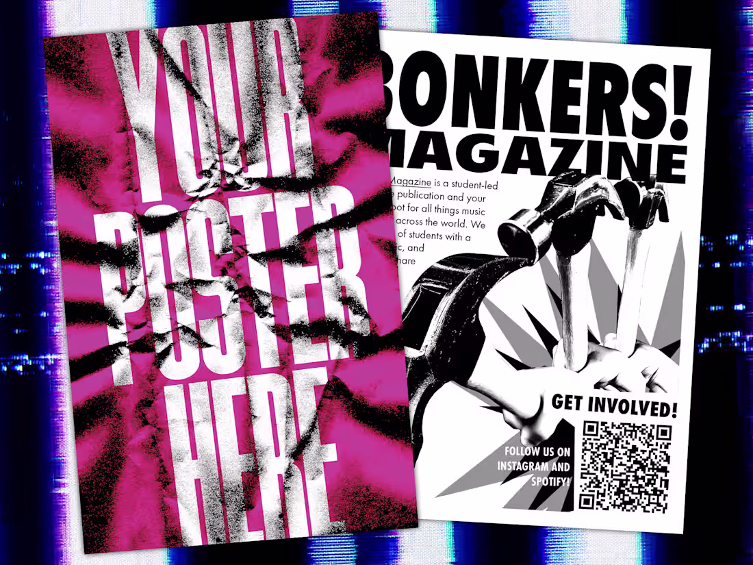 Cover image for An eye-catching poster for your next music event!