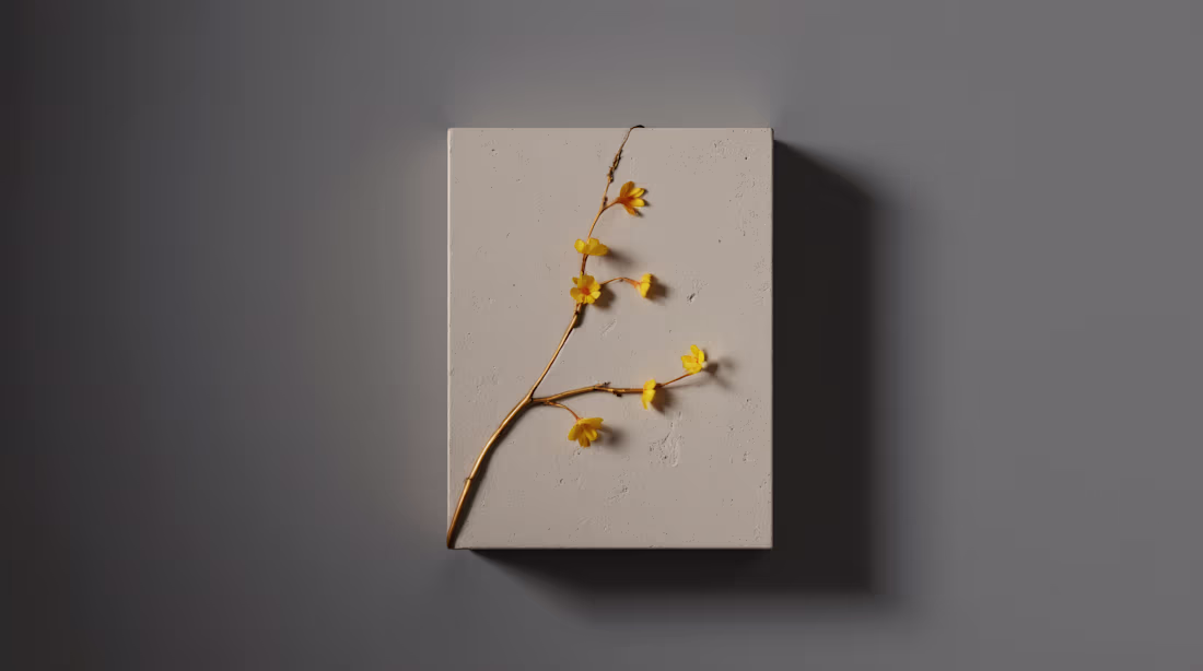 Cover image for It begins in stillness with