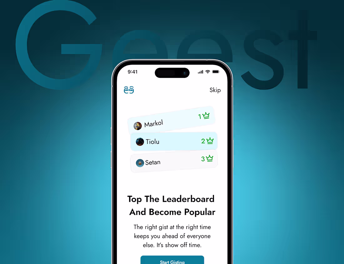 Cover image for Geest Mobile App