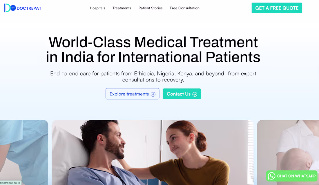 Cover image for Doctrepat - World - Class Medical Treatment