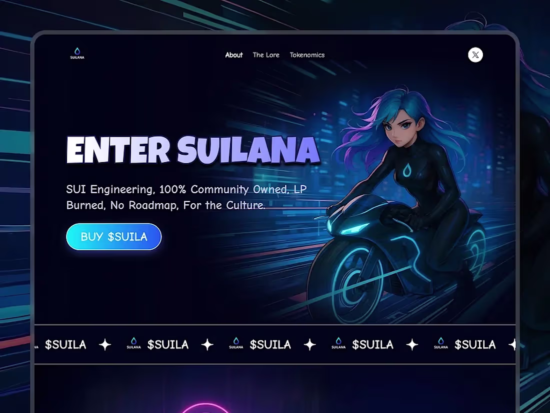 Cover image for Meme coin website design