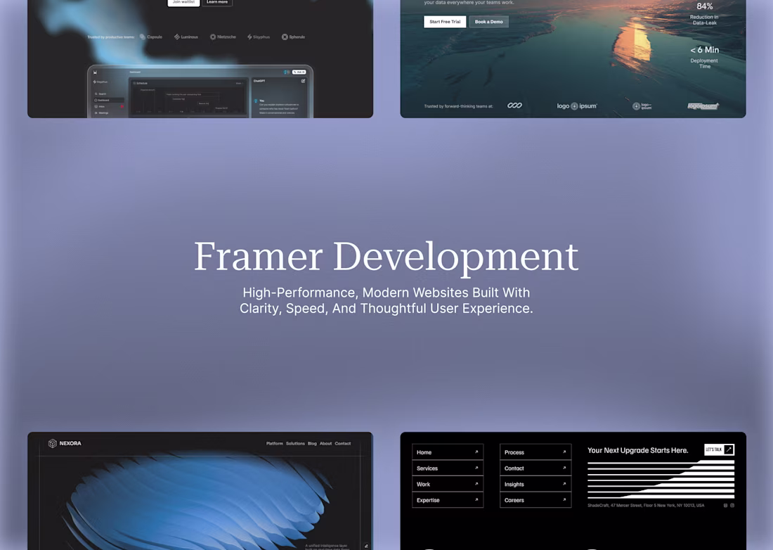 Cover image for Framer Development