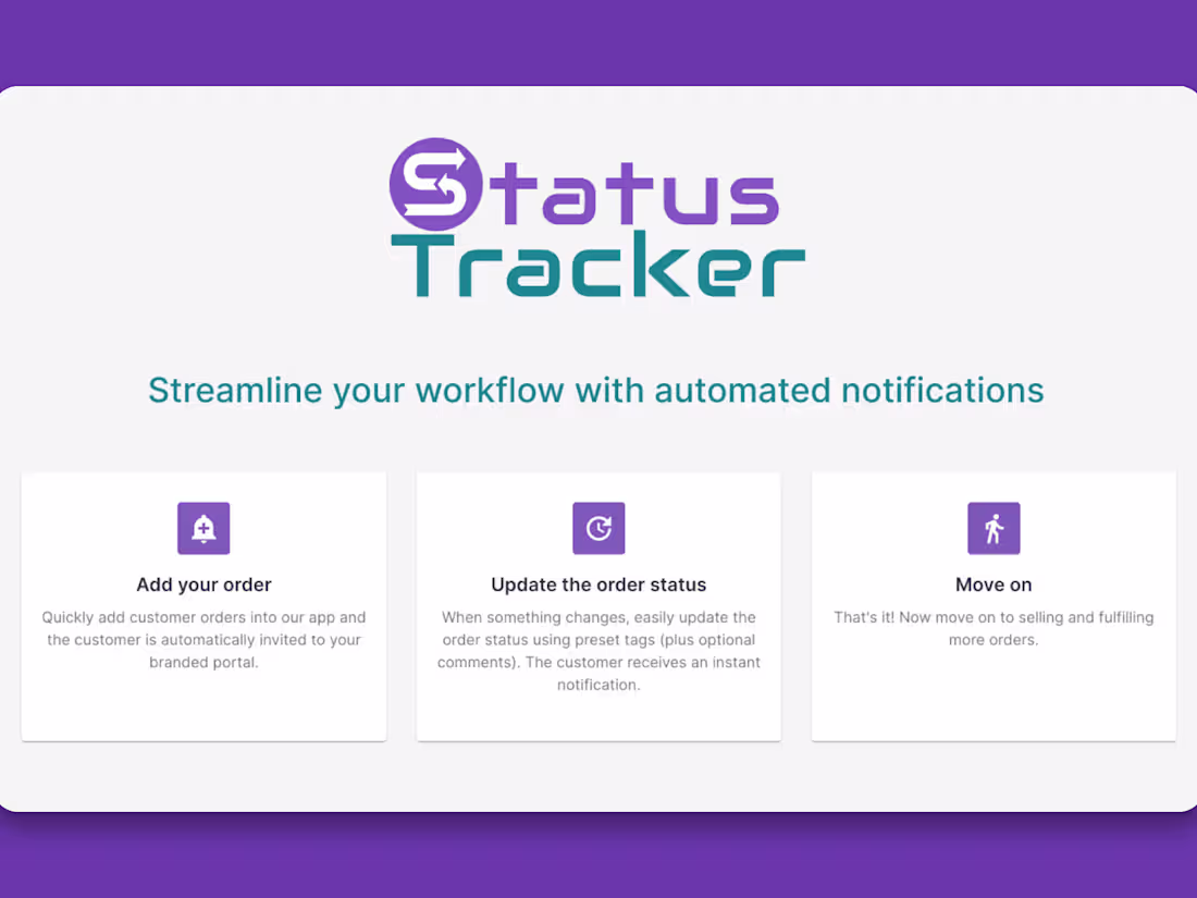 Cover image for Status Tracker