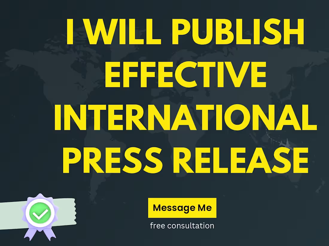 Cover image for I will publish a news articles that boosts your online presence