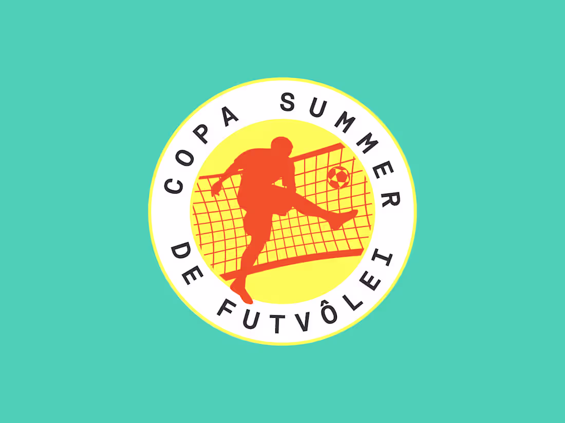 Cover image for Visual identity created for "Copa Summer"