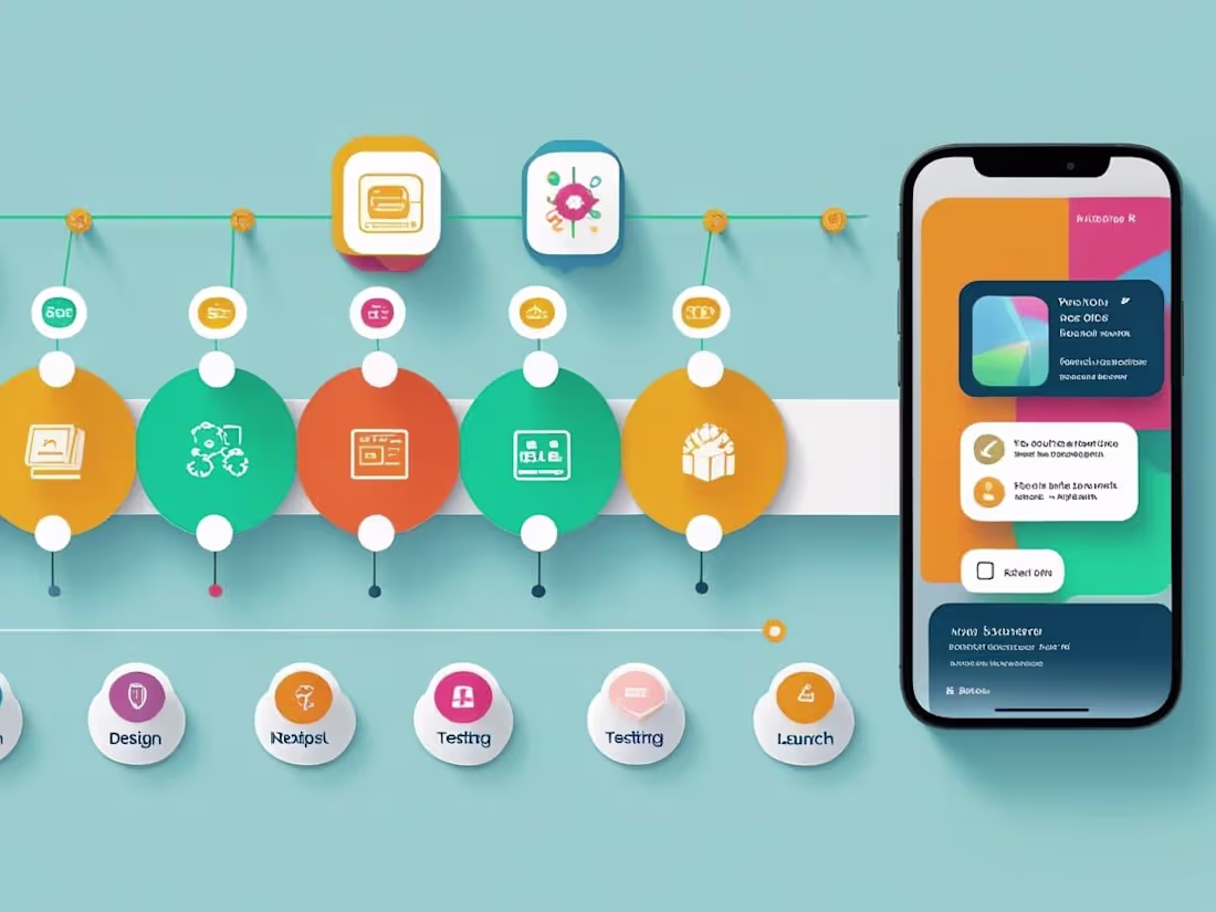 Cover image for Mobile app development - from start to finish in 6 weeks.