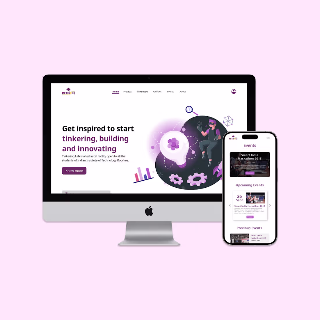 Cover image for Official Website for Tinkering Lab IITR