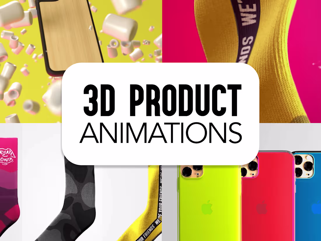 Cover image for Custom 3D Product Animation for High Quality commercials