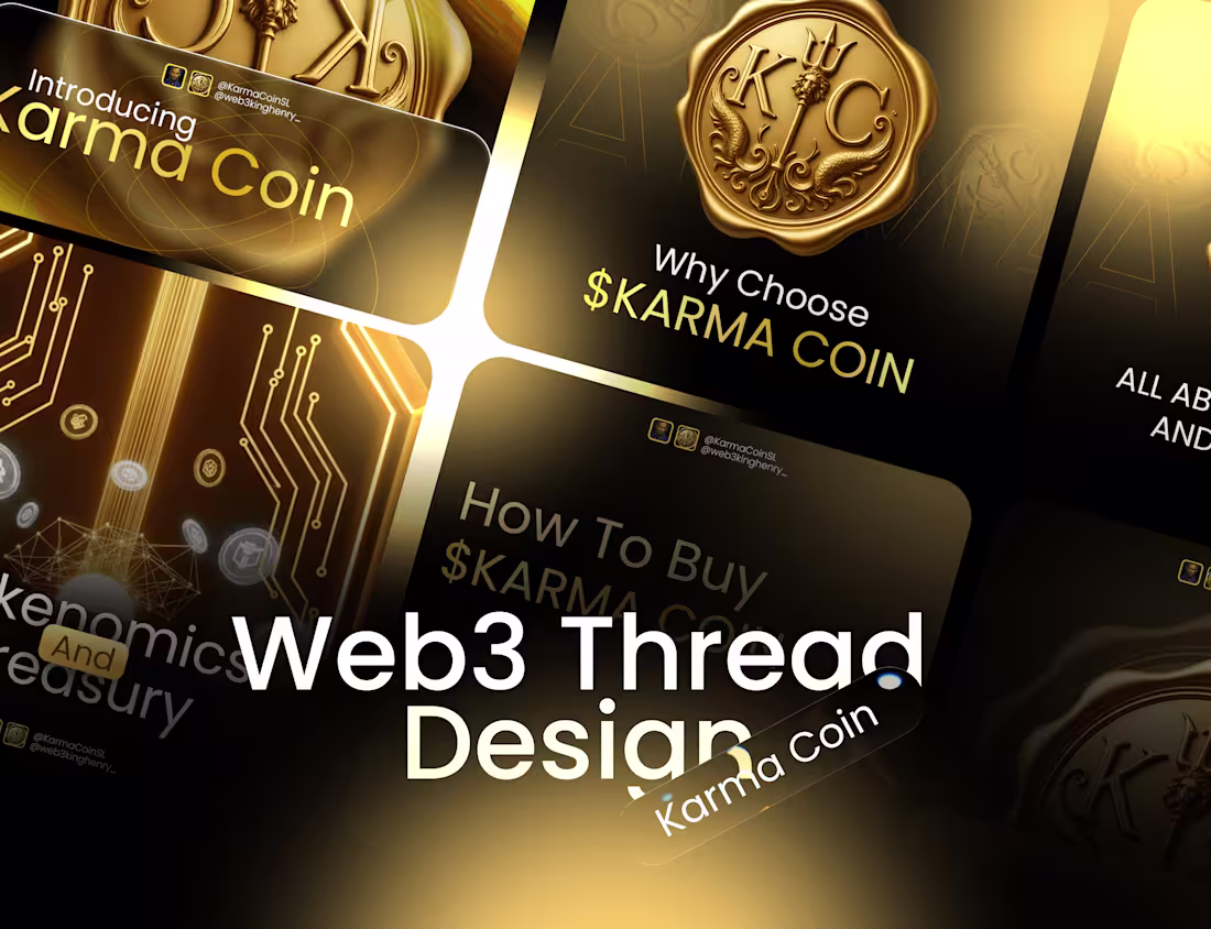 Cover image for Karma Coin Thread Design
