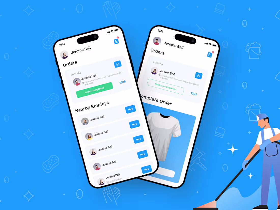 Cover image for Cleaning Service