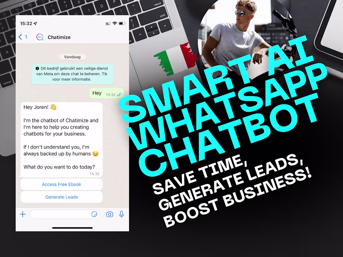 Cover image for I will build the smartest AI Whatsapp chatbot