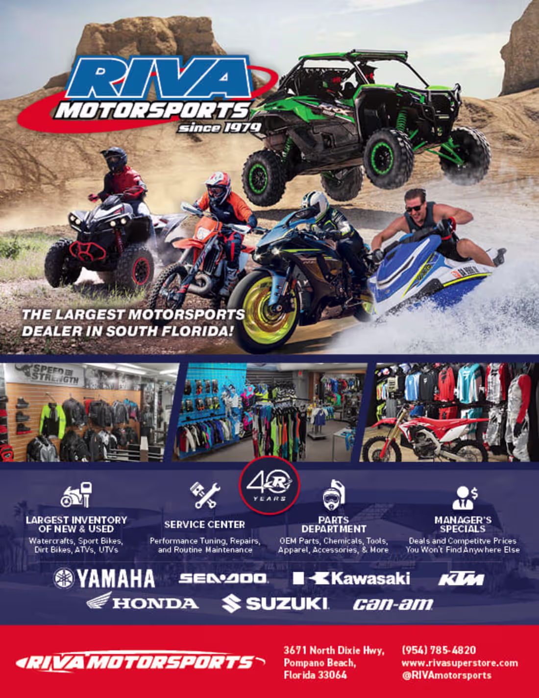 Cover image for RIVA Motorsports Full Page Print Ads
