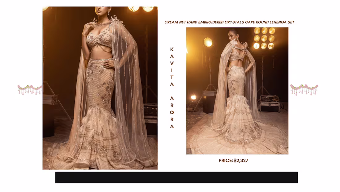 Cover image for A Curated Collection of Lehenga Bridal Set Lookbook