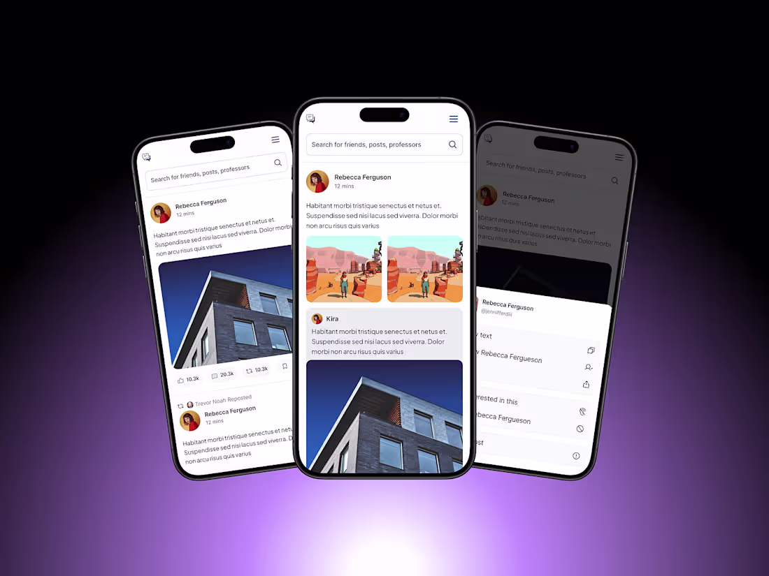 Cover image for A Social Networking Web App for Students & Professors