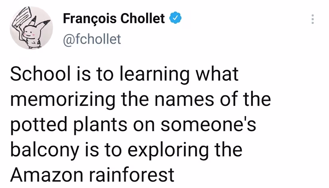 Cover image for Americans Are Being Trained, Not Educated.