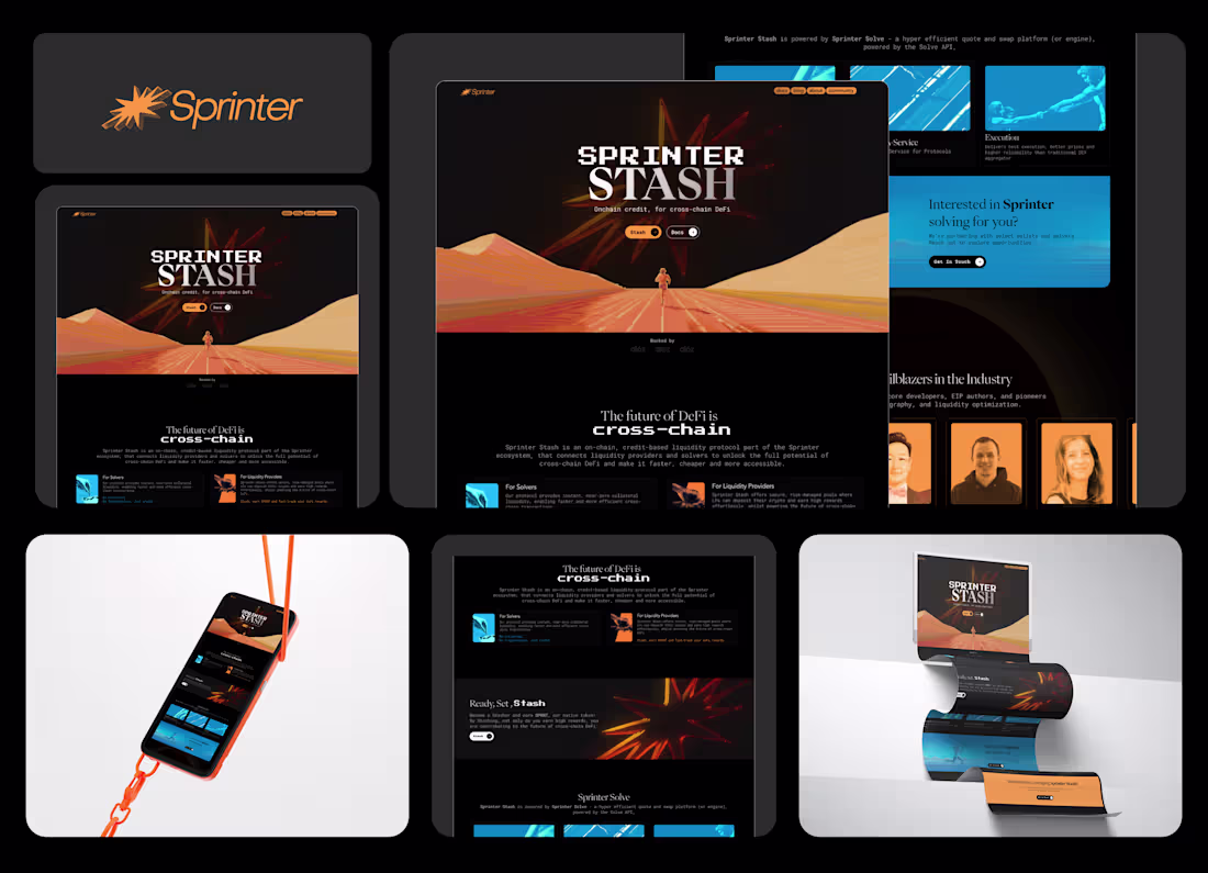 Cover image for Sprinter Stash Landing Page Development