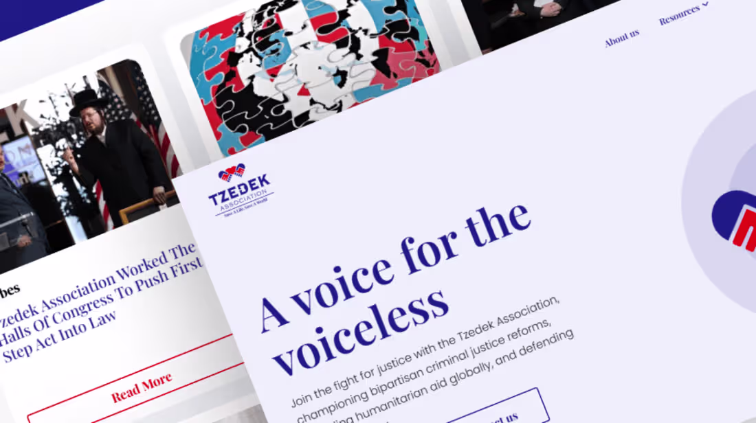 Cover image for Website Development for a Non-Profit Organization