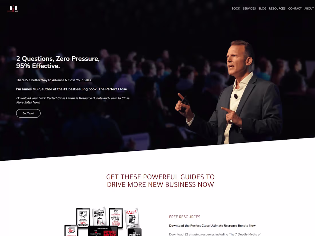 Cover image for James Muir – The Perfect Close