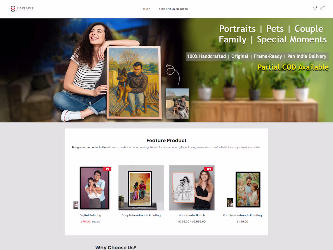 Cover image for Ecommerce Arts Platform