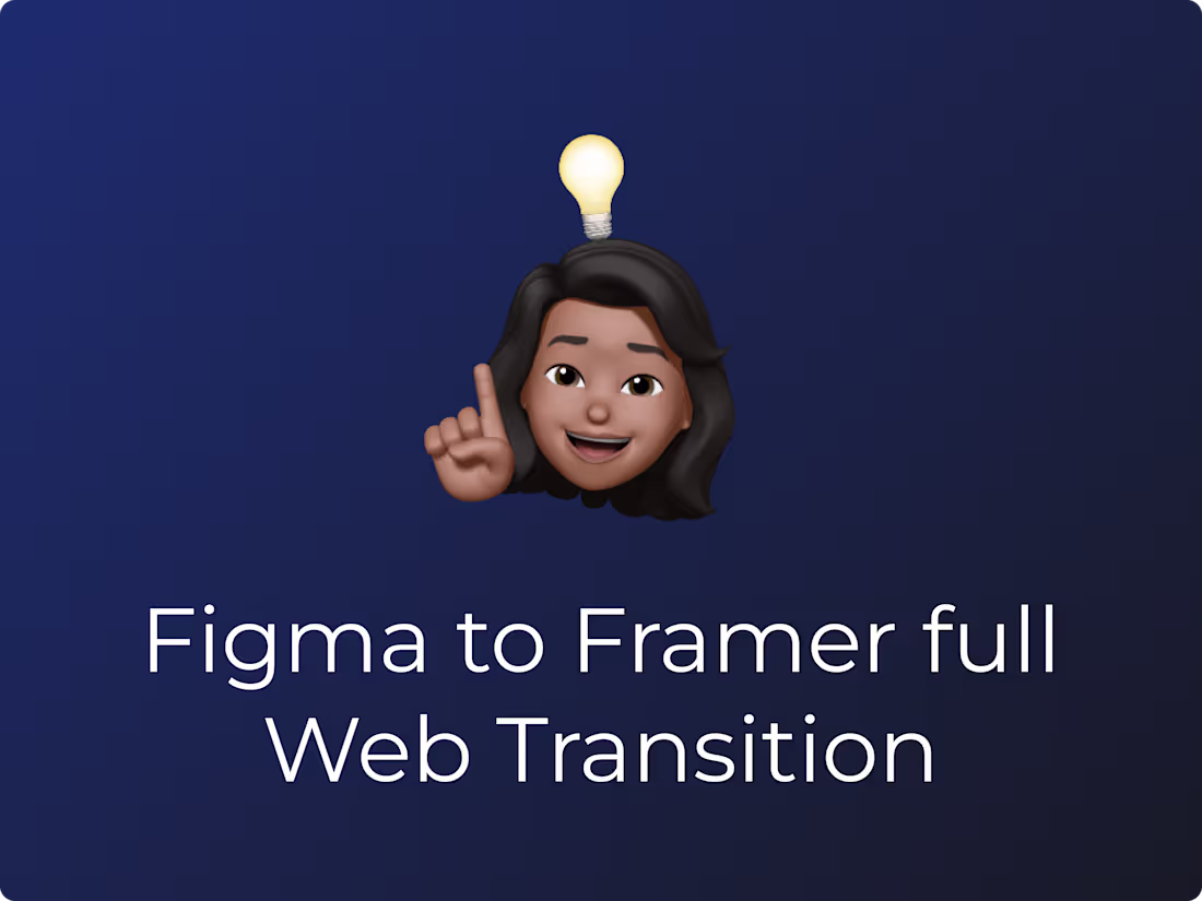 Cover image for 💻 Transform Your Online Presence with a Full Framer Website! 🌐