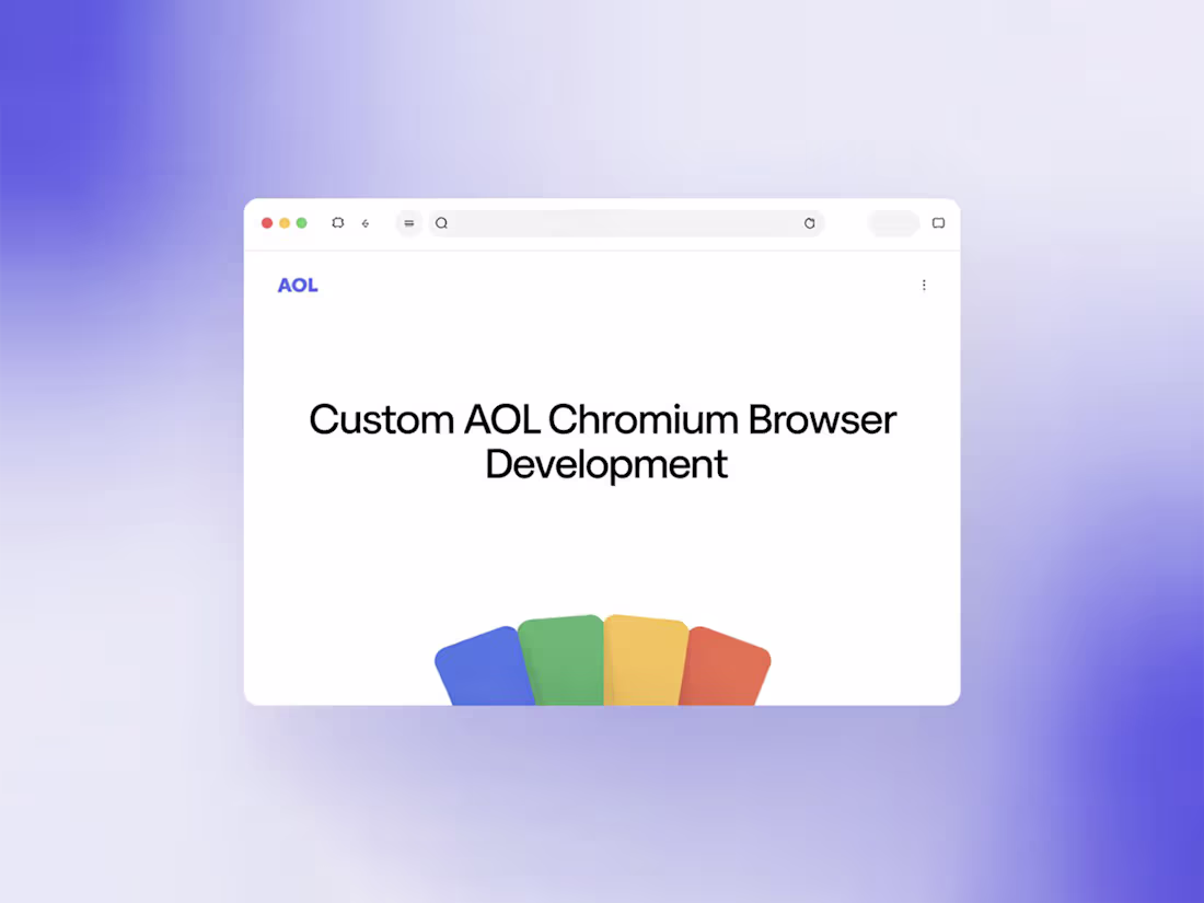 Cover image for Chromium Expert | Custom AOL Chromium Browser Development