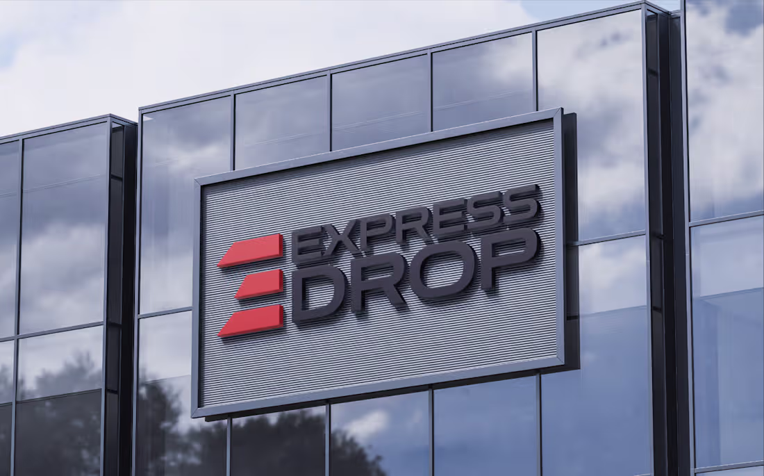 Cover image for ExpressDrop Visual Identity Design