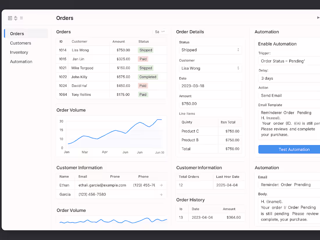 Cover image for Process automation & internal tools