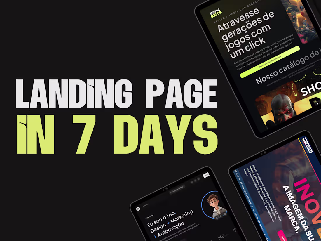 Cover image for Quick Landing Page - 7 Days