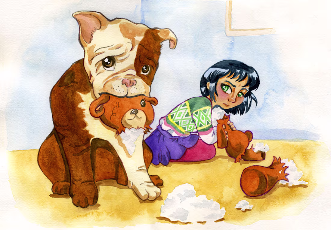 Cover image for Cover illustration from Bad Dog