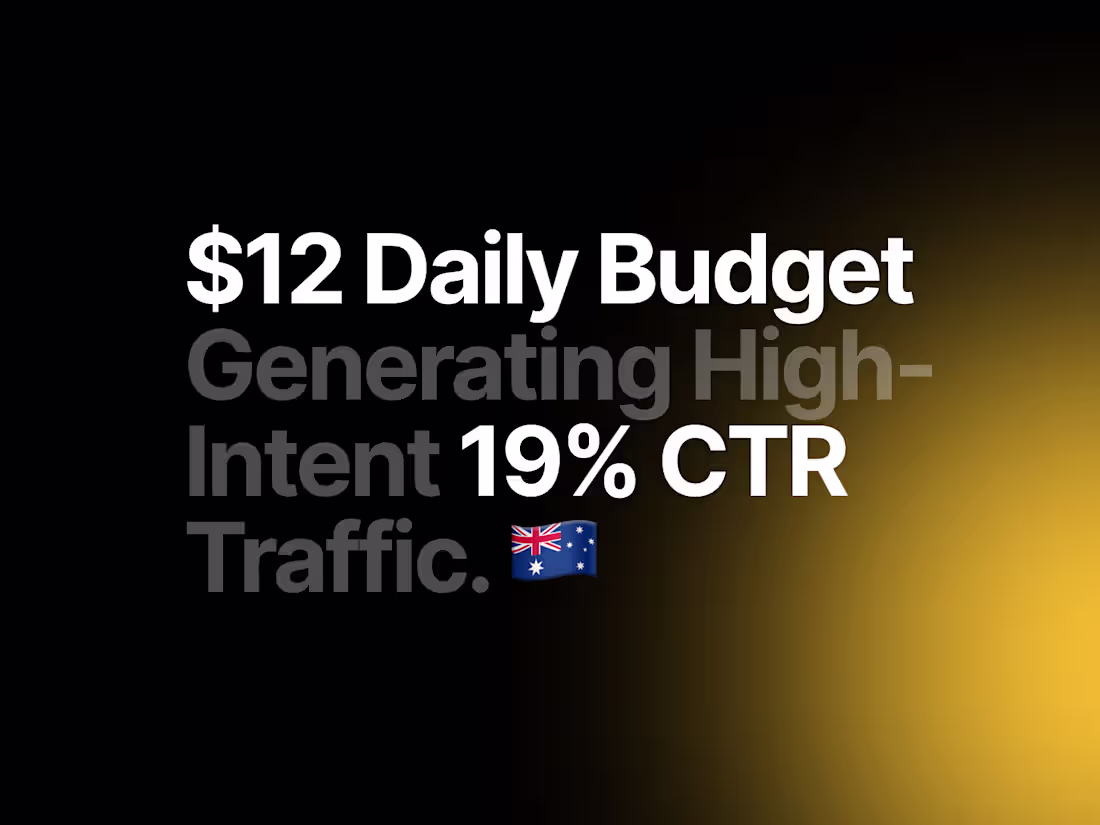 Cover image for Google Ads for a Niche Clinic on a <$10/Day Budget