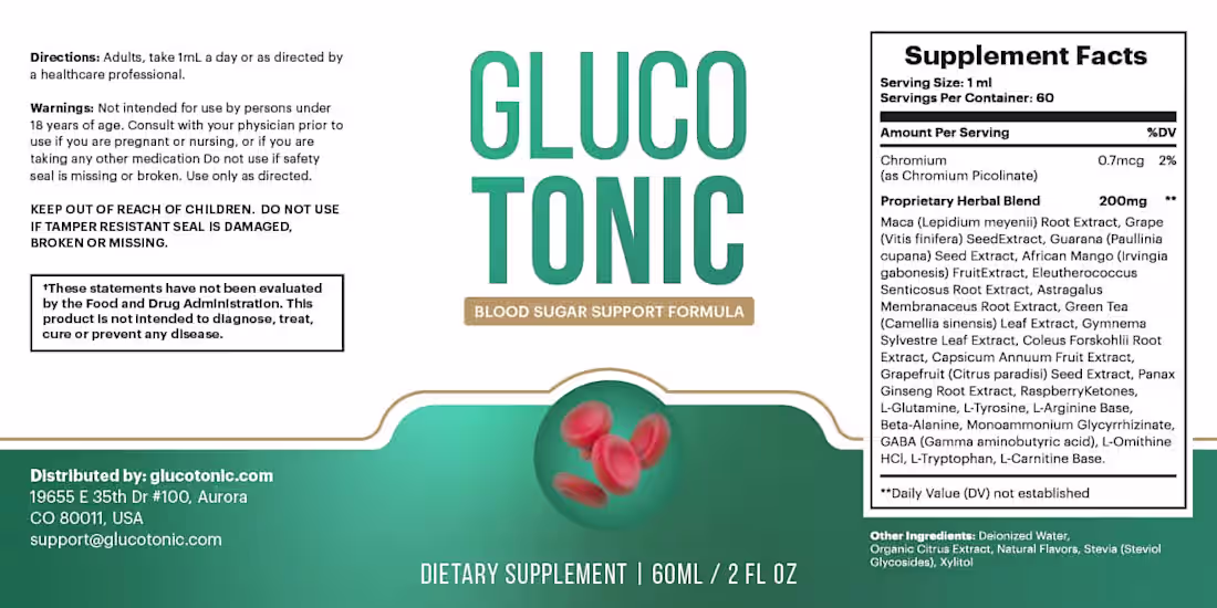 Cover image for GlucoTonic (IMPORTANT WARNING!!) Does It no Any Trick?