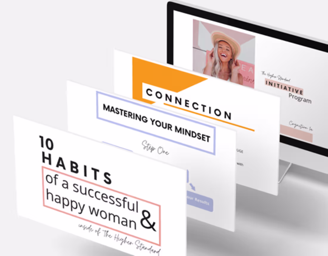 Cover image for Jenna Beard - The Higher Standard Online Course Design