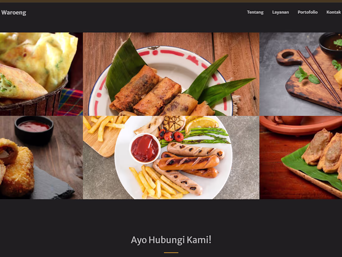 Cover image for Company Profile Waroengduasatoe