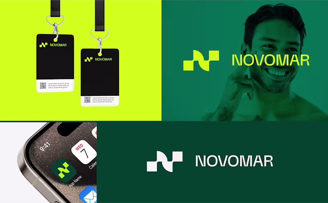 Cover image for Modern timeless logo design for novomar