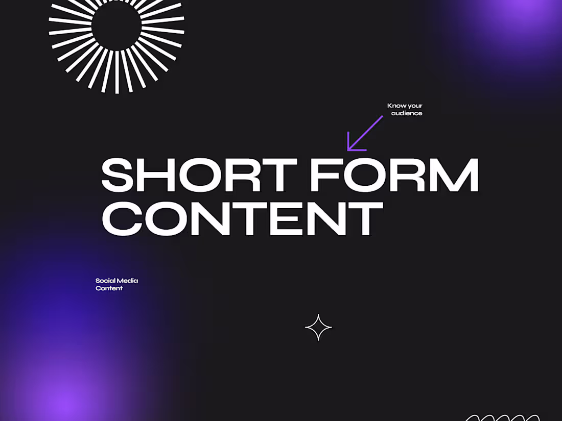 Cover image for Short Form/ Reels Content