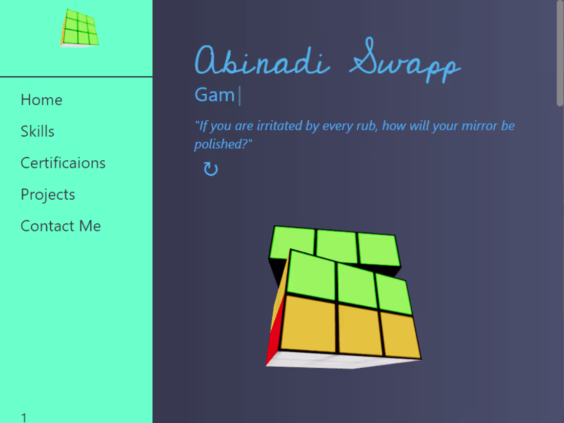 Cover image for Portfolio Website