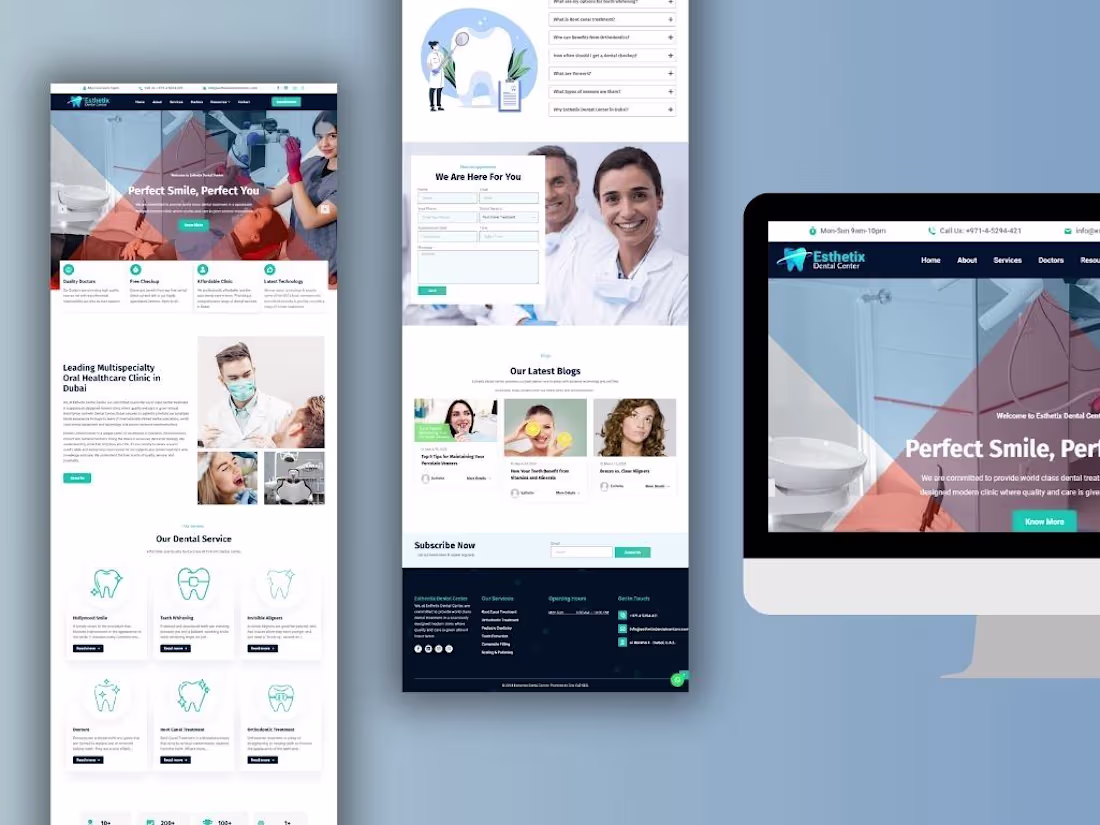 Cover image for Dentist Website