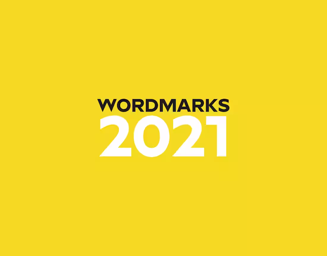 Cover image for Wordmarks 2021