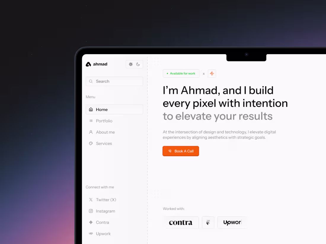 Cover image for Sidefolio Portfolio Template – Crafted for Modern Professionals