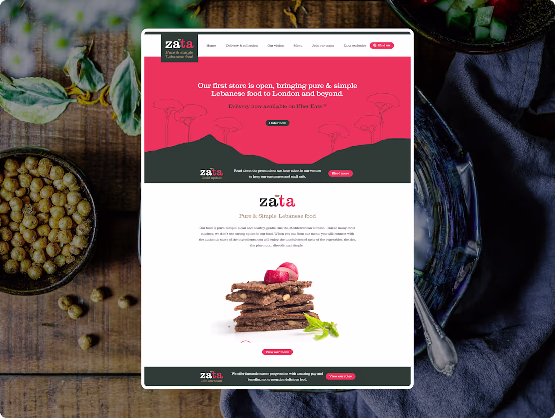 Cover image for Zata Design System and Product Design