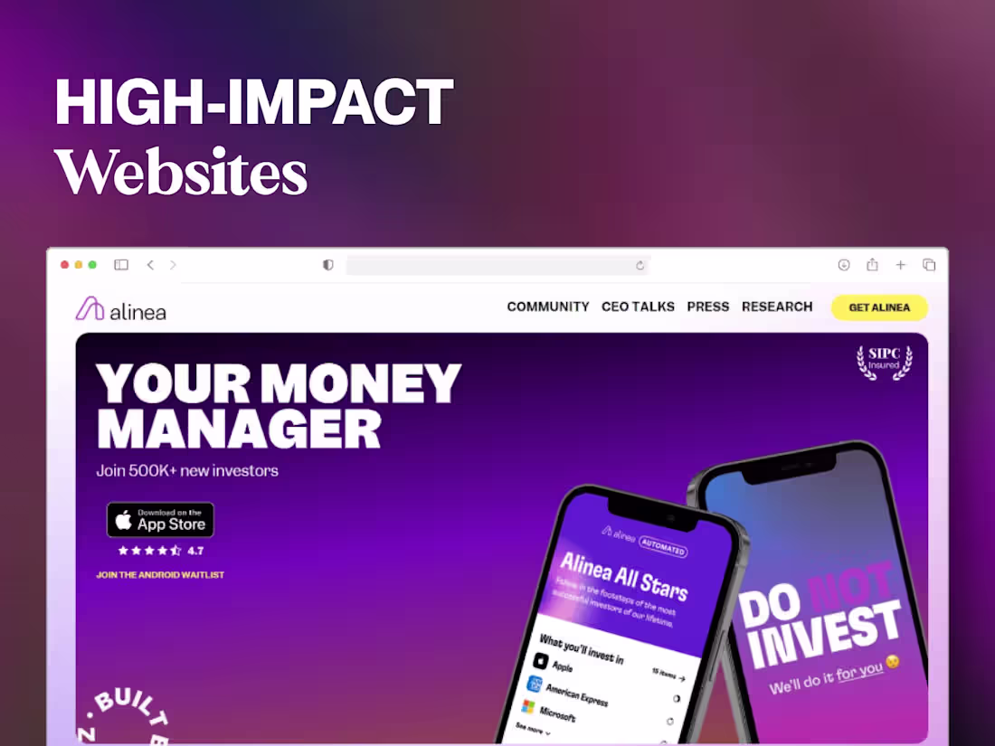 Cover image for High-Impact Website Design and Development with Webflow