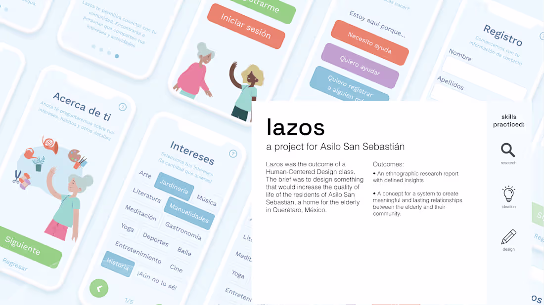 Cover image for Mobile User-centered Design for Asilo San Sebastián