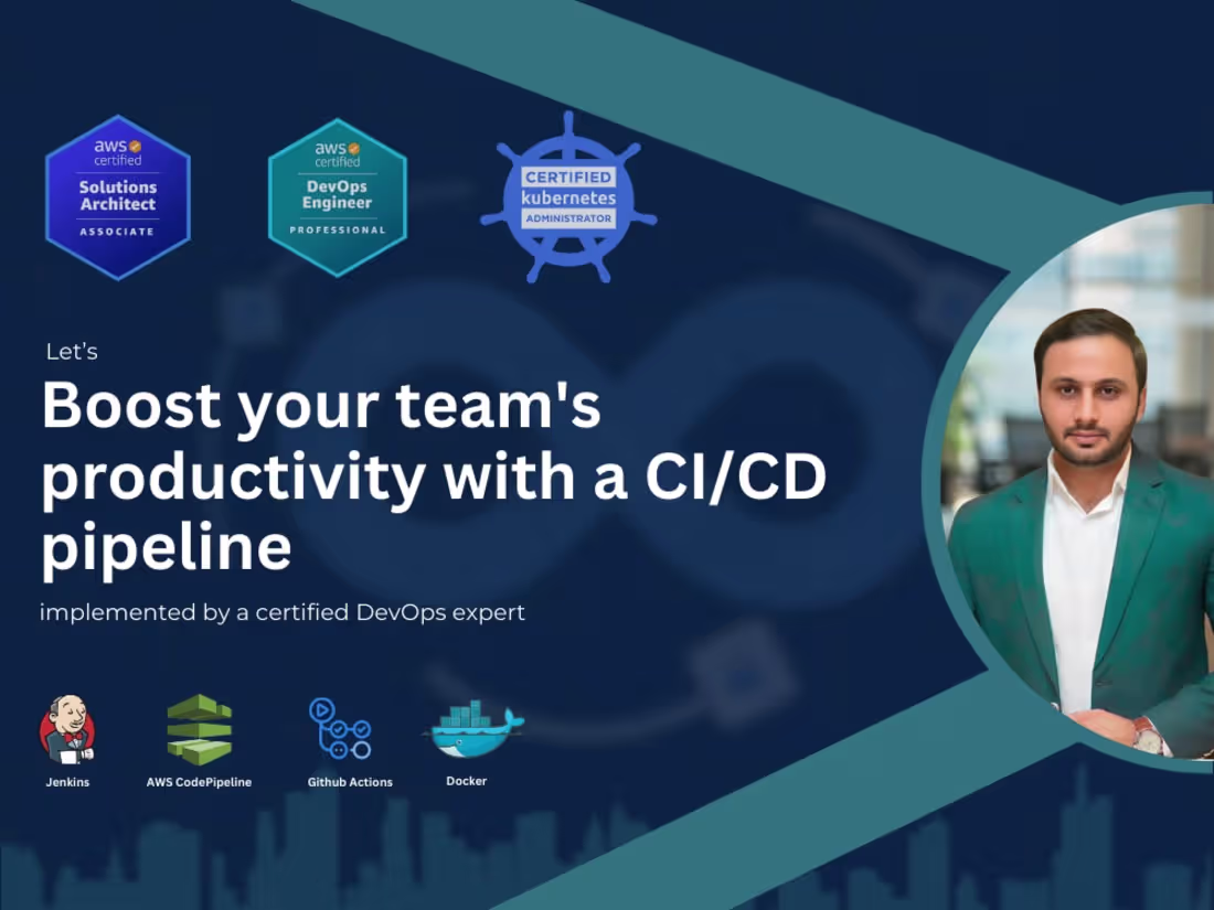 Cover image for Streamlined CI/CD & Infrastructure Setup by DevOps Expert